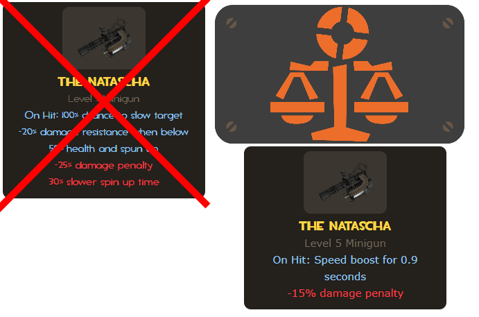 Higps's tweet photo. The video coming out later today will be on the re-balanced Natascha.
It will be the first in a series of showcase videos, showing off the items that functions very differently than in the official game
#tf2 #balancemod https://t.co/stXUMVzLCY