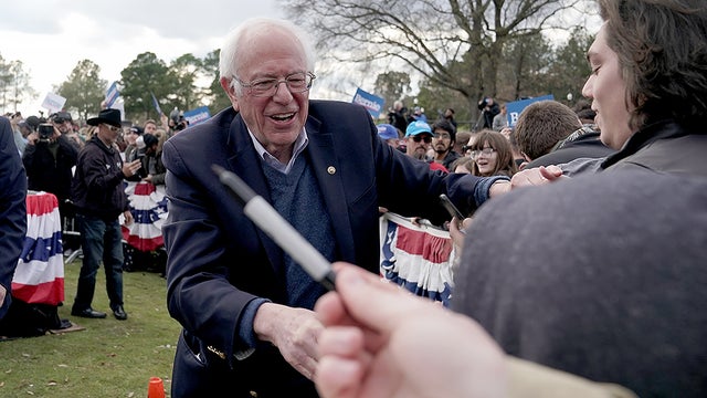 thehill's tweet photo. JUST IN: Bernie Sanders wins Democrats Abroad primary https://t.co/9at4ZXNYot https://t.co/ZR1WOV3GEF