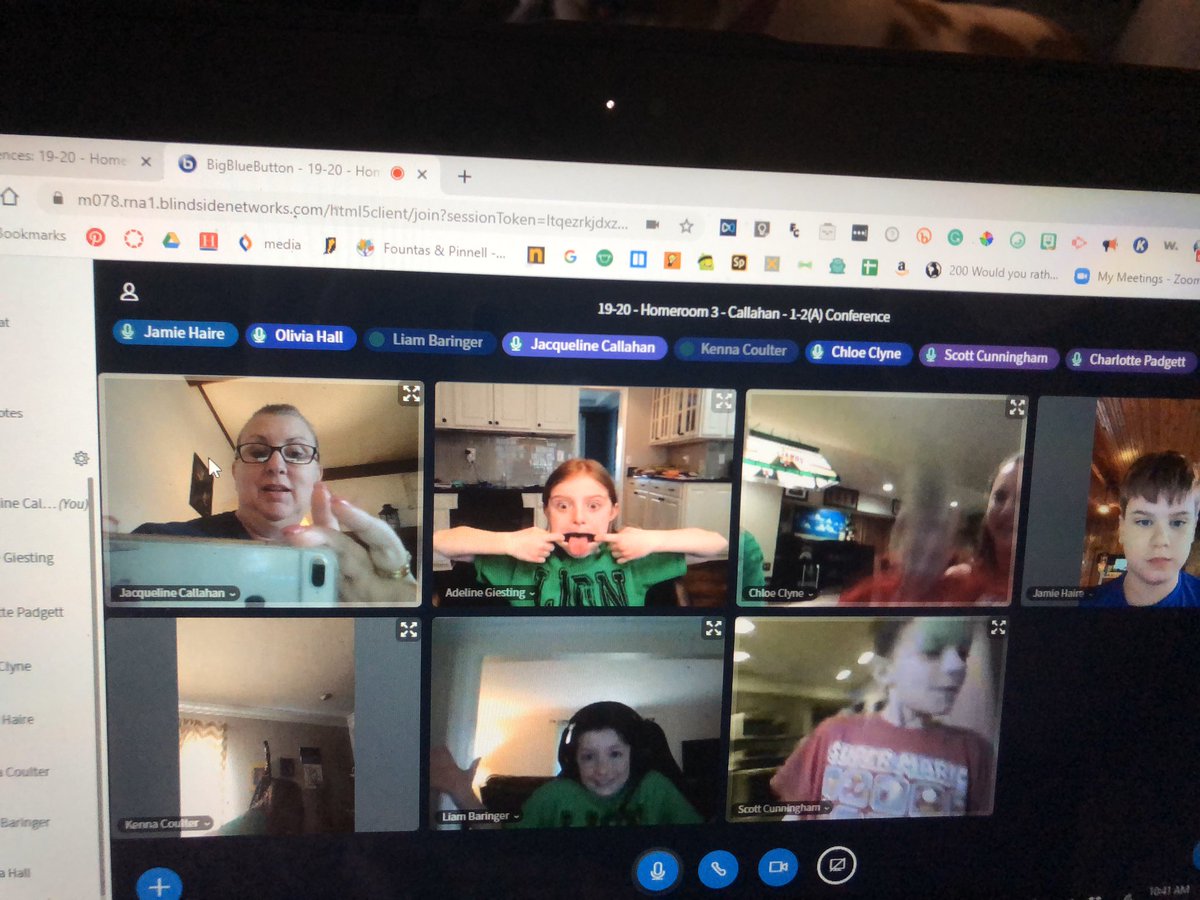 Mrs.Callahan (@callahanclass) on Twitter photo Family Meeting virtual style!! So much fun! We needed to connect! #ccsgoesvirtual <a href="/WoodbrookCCS/">Woodbrook Elementary</a> Family Meeting virtual style!! So much fun! We needed to connect! #ccsgoesvirtual <a href="/WoodbrookCCS/">Woodbrook Elementary</a>