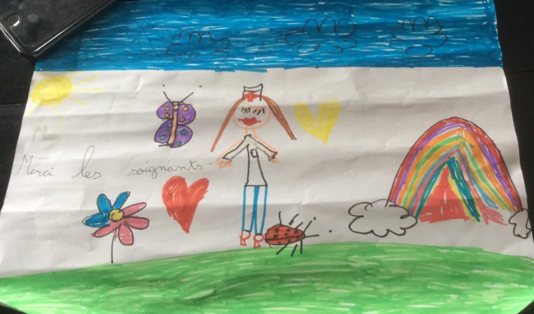 laclassedecynt2's tweet photo. Nous aussi on participe pour soutenir nos soignants.
Khadija et Sabriya #1dessinpour1soignant https://t.co/GL26BhPYXG