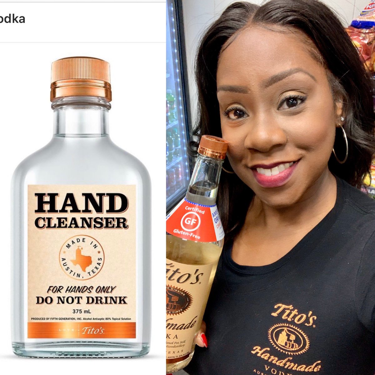 MsEmHenry's tweet image. Need HAND SANITIZER???? Don’t worry, coming soon! This is why I 💜 @TitosVodka. They’re producing 24 tons to help with the #covid_19 crisis.
.
.

#TitosVodka  #Titos  #Vodka  #MsEmHenry #HandSanitizer #covid19 #BrandAwarness #WashingtonDC #MD #DC #WaldorfMD #CharlesCounty