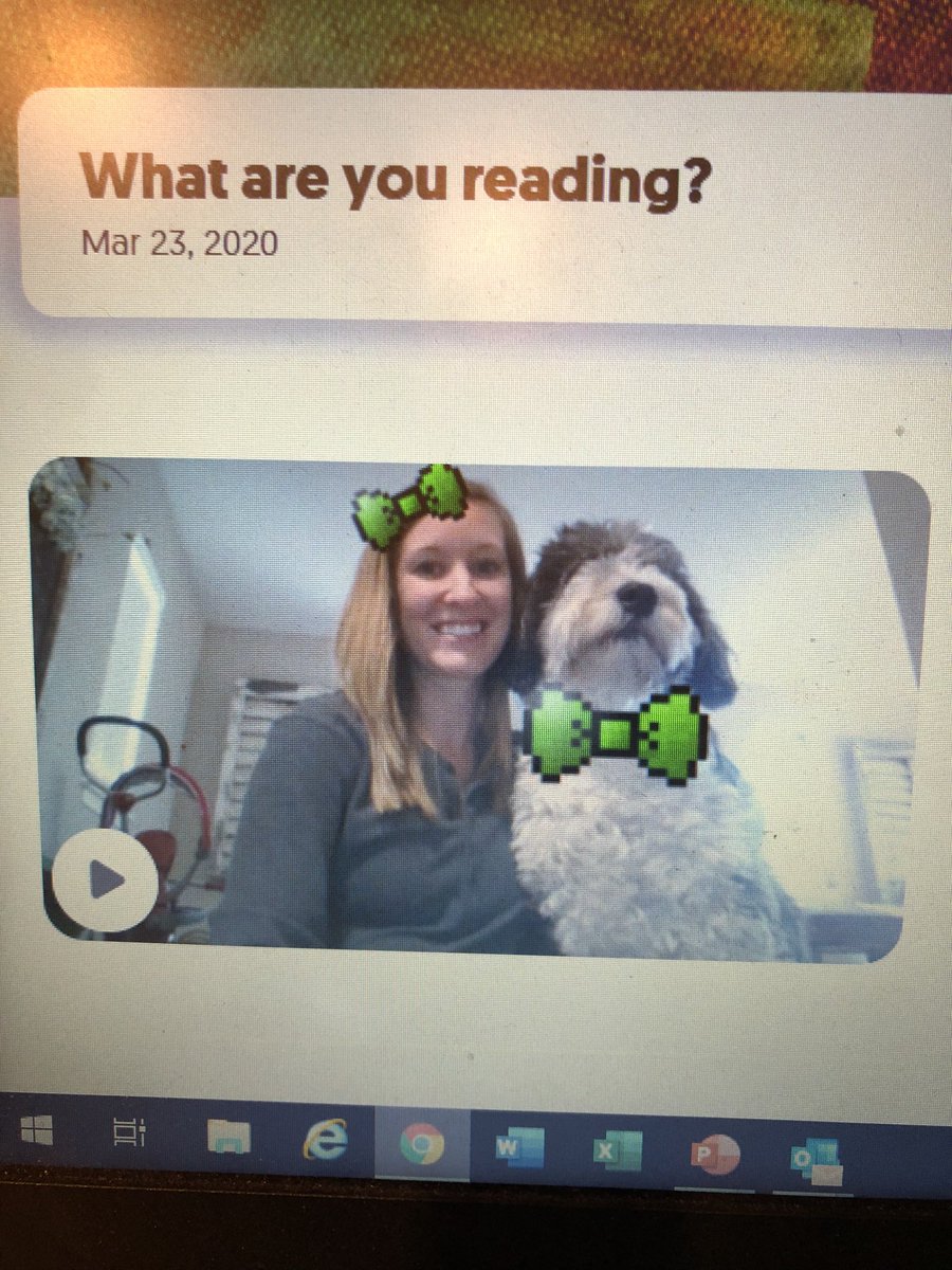 Pippa making her Flipgrid appearance today!