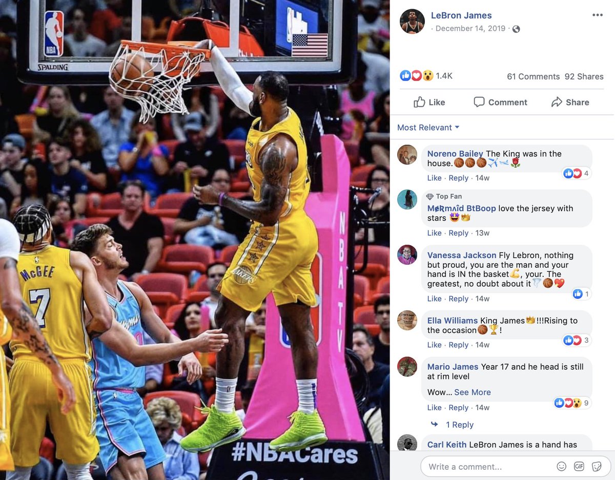 Michael Mccann On Twitter Did Lebron James Commit Copyright Infringement By Posting On His Facebook Page A Professional Photographer S Photo Of Him Dunking That Question Is At Issue In A New Federal