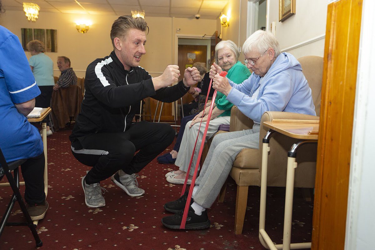 Our live video #seniorexercise sessions have been very popular so far! It’s so important that we keep the elderly active, engaged and healthy at this time. If you want to get involved contact Joe Rooney- 07749054080 or give us a DM! 
@NAPAlivinglife <a href="/NASPTweets/">The National Academy for Social Prescribing</a> <a href="/_ukactive/">ukactive</a> <a href="/UnLtd/">UnLtd</a>