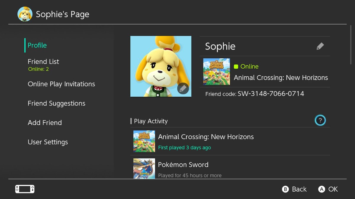 SapphoAC's tweet image. Looking for new friends to play with! Please add me and follow me so I know who you are :)
#AnimalCrossing #ACNH #NintendoSwitch