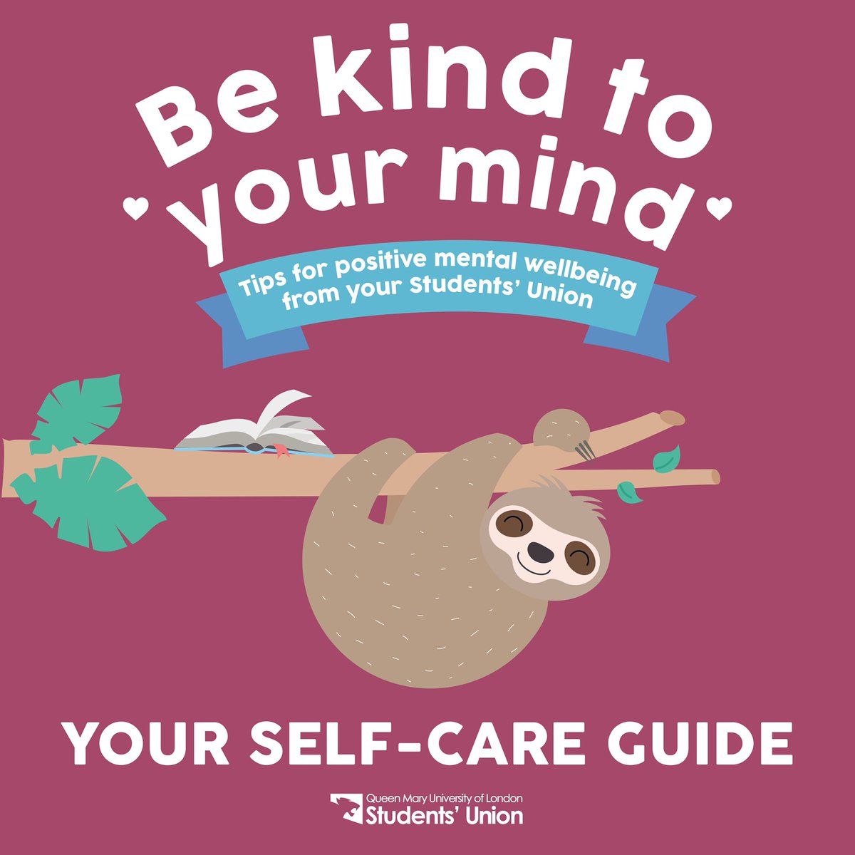 QMSU's tweet image. This week, we’ll be re-launching our Be Kind to Your Mind campaign, with a focus on social distancing and self-isolation! 

It’ll include tips and resources to help you maintain a positive mental wellbeing.