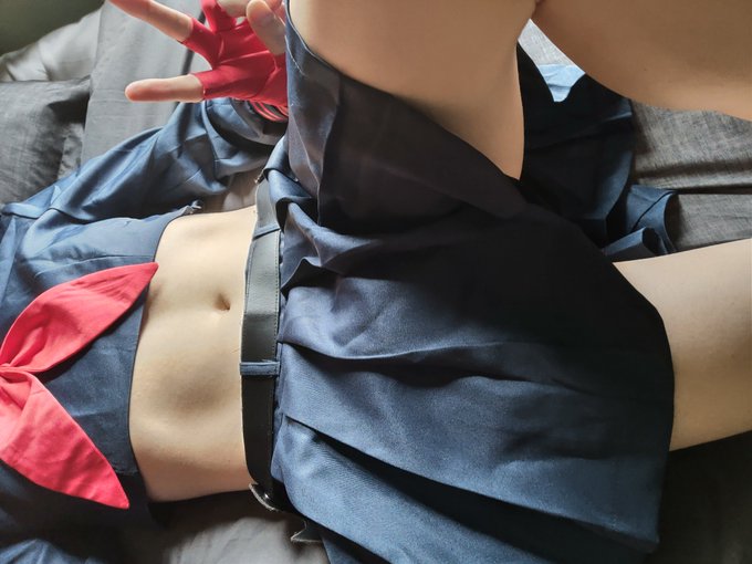 A bonus ryuko pic since you guys liked the dance so much <3 https://t.co/uBpIpqh9b6<a href="/tag/femboy"class="tags"><span>#femboy</span></a>