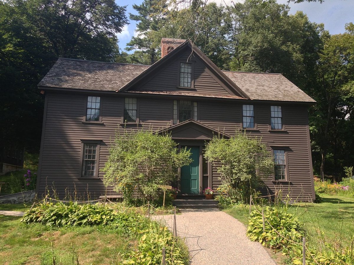 ...who moved another mile down the road to *this* house and wrote Little Women in in.