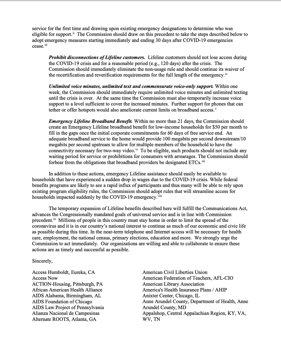 Screenshot of page 2 of the letter. The full text of the letter is available at the link in the original tweet.