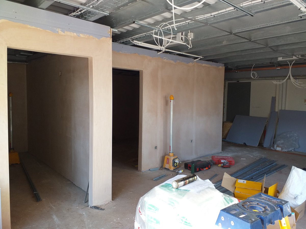 Construction of new toilet block and stair lobby going really well here at Ridgewood High. Thank you to our supply chain for all of your support during these difficult times.#interserve #construction #TEAMWORK #education <a href="/interserve/">Interserve</a>