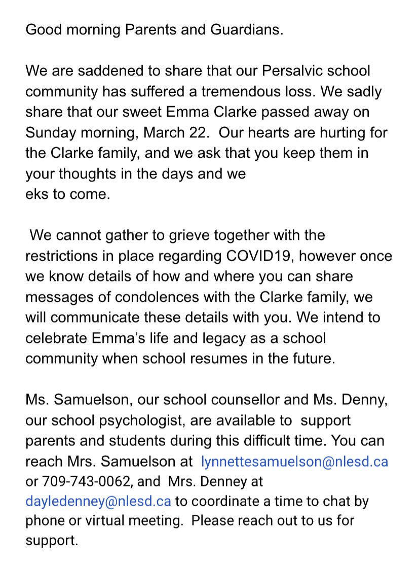 To our Persalvic Community