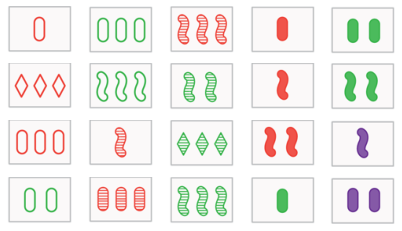 LaurentLessard's tweet photo. Last week's #538Riddler was about the card game SET. The most cards such that they contain no set? 12 cards with the most sets possible? I answered these questions using Python and @gurobi (sample solutions attached).

My code is here:
https://t.co/tSFIEM8K9g

@xaqwg https://t.co/VWrvzx3N9B