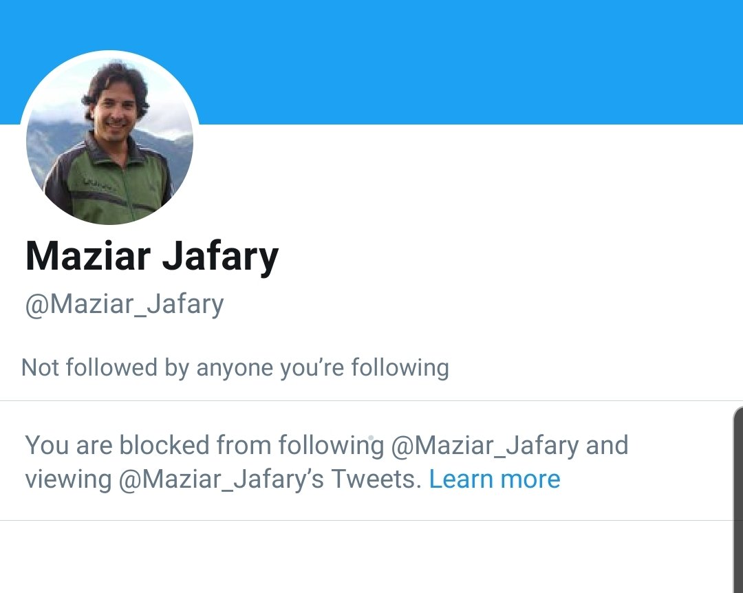 @kayksal1 @Maziar_Jafary @MessageFromLen He was merely a lame regime apologist. Couldn't take my counter argument and blocked me. See how badly their brain works? :))