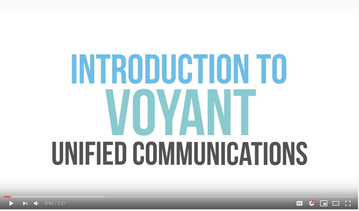 Wondering how your company will support remote work? Reliable Voyant #UCaaS gives your team the flexibility to stay connected &amp; collaborate anywhere, at any time from any device. Learn the benefits to your business: hubs.ly/H0nNN0v0.