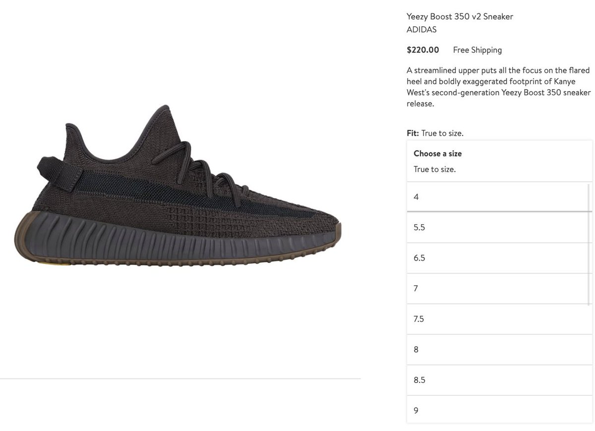 nordstrom yeezy cinder