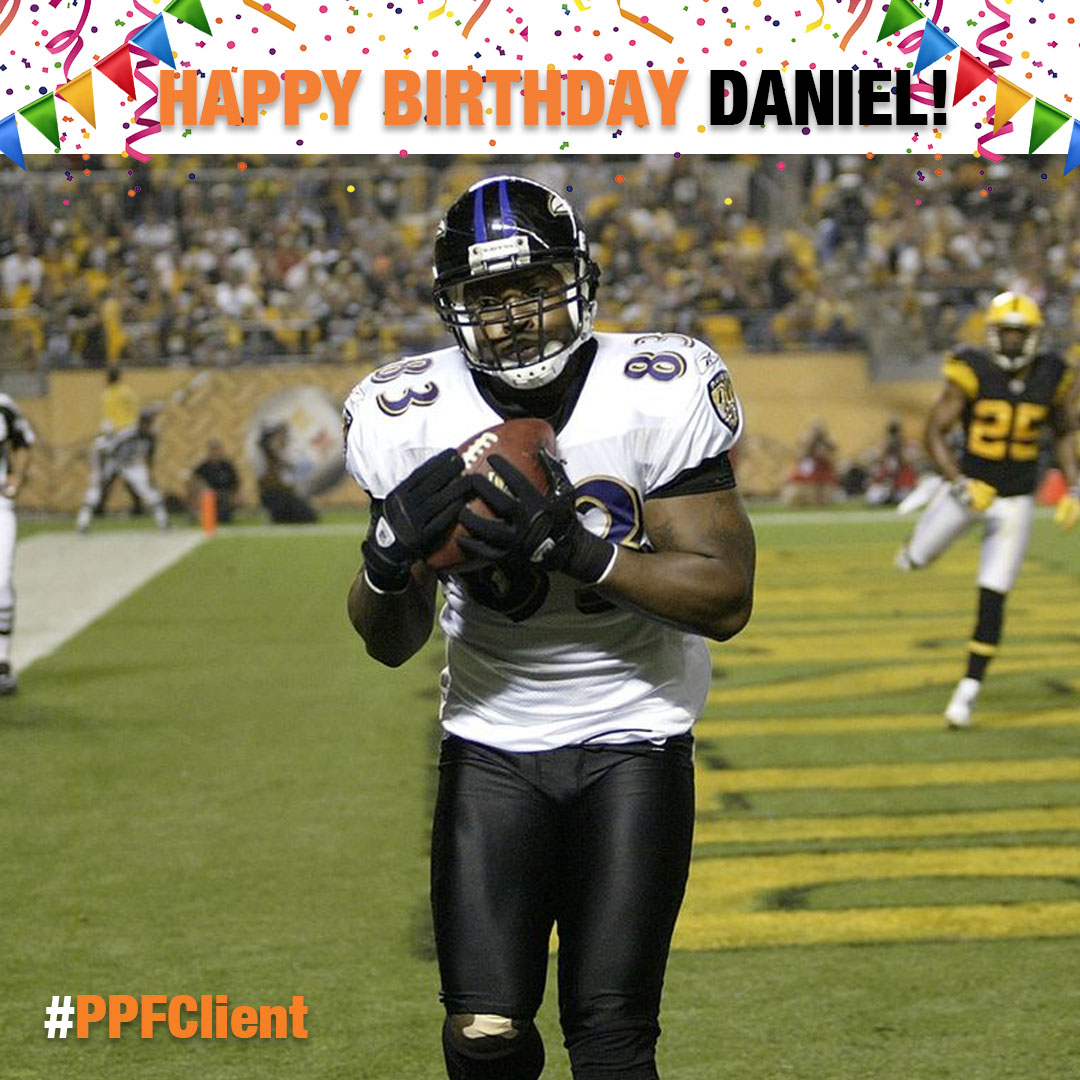 Wishing a very happy birthday to and founder of the Daniel Wilcox \"I Will\" Foundation, . 