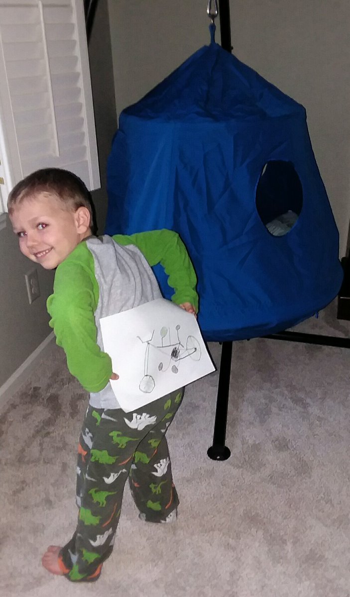 bandychick's tweet photo. #hsespiritweek Boyd wears PJs today and drew a bike for his "silent e" work. Homeschooling one day at a time. Thank you FCS for the lesson plans! https://t.co/xssPL4YwXG
