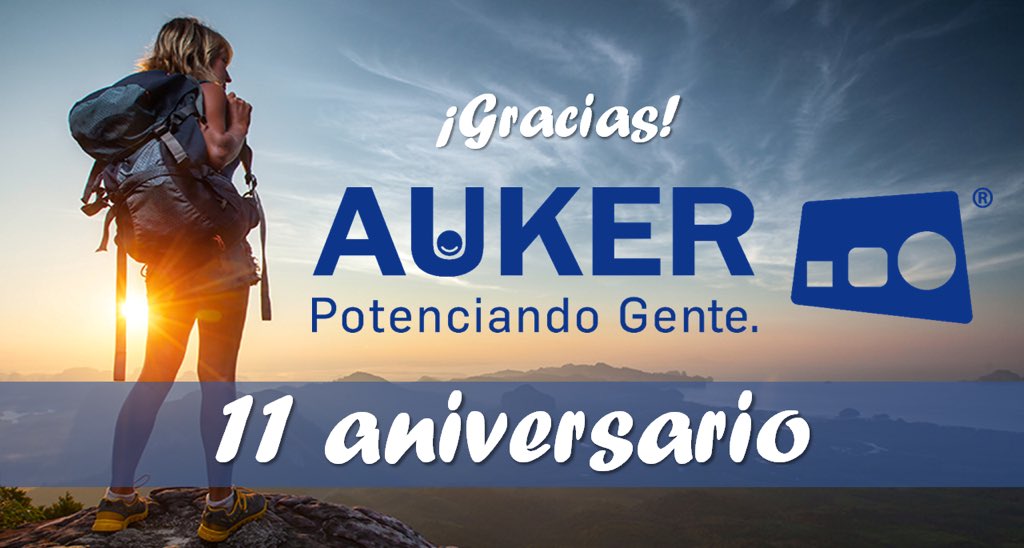 Gracias por permitirnos servirles, aprender de y con Ustedes y concedernos la oportunidad de seguir creciendo!! Estamos celebrando 11 años de estar POTENCIANDO GENTE. #gracias #auker #potenciandogente #11 años