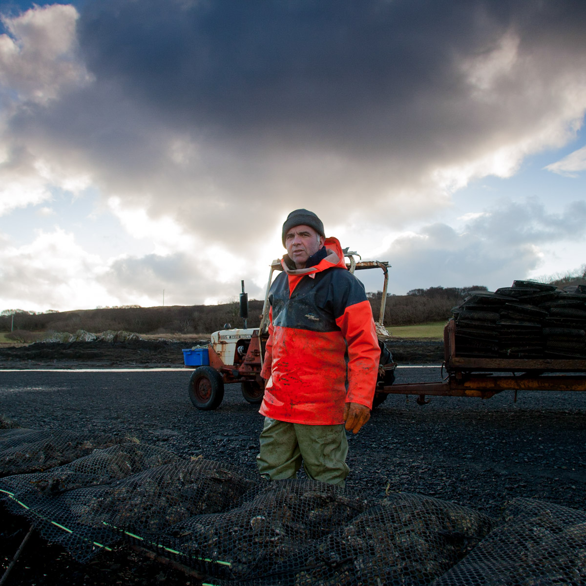 George Martin, oyster farmer, Isle of Mull, Scotland #HillsAreAlwaysHere  #WeAreHighlands&Islands