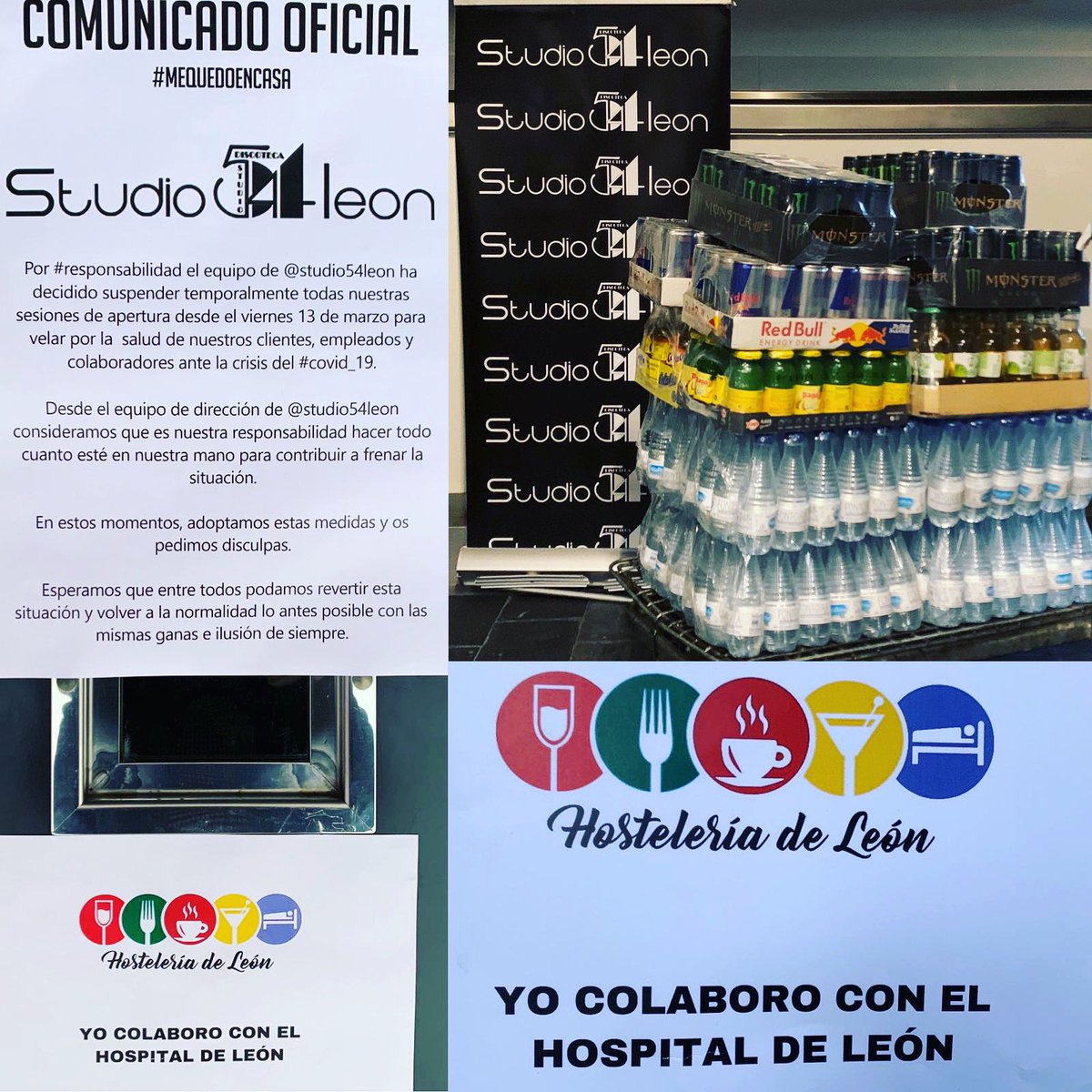 Apoyando la iniciativa de la @hosteleriadeleon #juntospodemos #leonesp #quedateencasa @jovenescontracovid