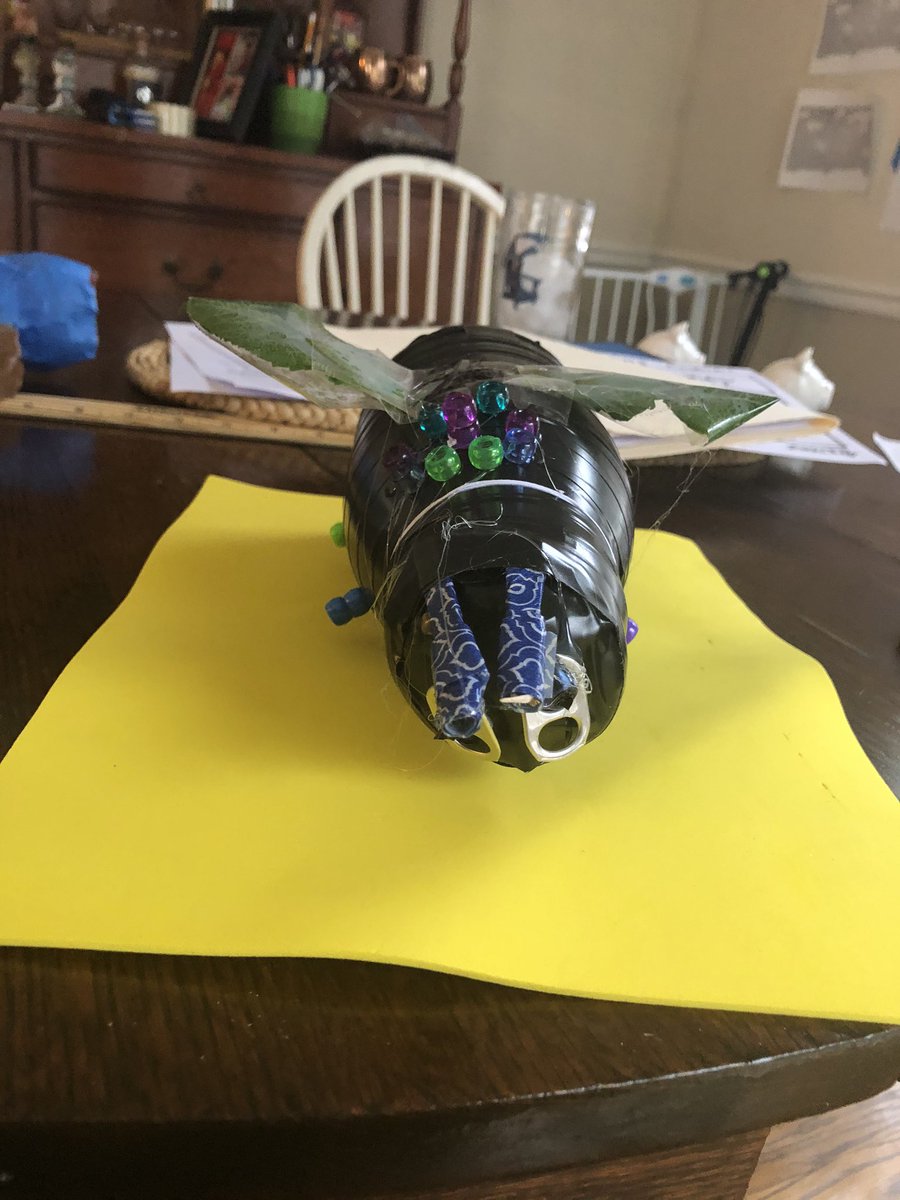 ejmteacher's tweet image. From Lucy, age 11. #WonderChallenge #BASFBuildABug @scioly2020 Thanks for the inspiration @Scienceguyfritz!!