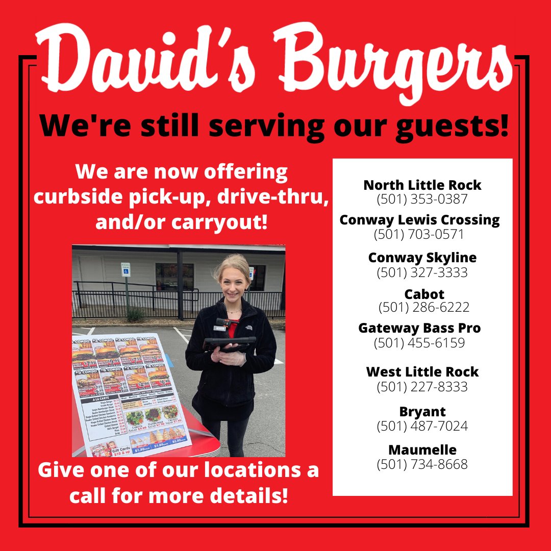 davidsburgers's tweet photo. #OpenInArkansas https://t.co/evkHXGbT1u
