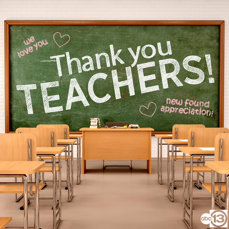 Especially today and everyday - THANK YOU, TEACHERS! 
RETWEET and give a shout out to an educator.