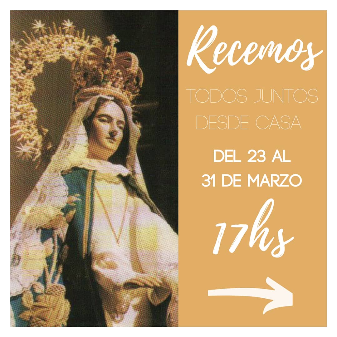 PastoralAdv's tweet photo. Nosotros también nos sumamos a la oración de la Diócesis de Morón y al pedido de nuestro Obispo, rezando todos juntos a las 17hs!
Te dejamos las oraciones para que puedas rezar desde tu casa 💒📿🙏🏼❣️ https://t.co/i252Ac7CVF