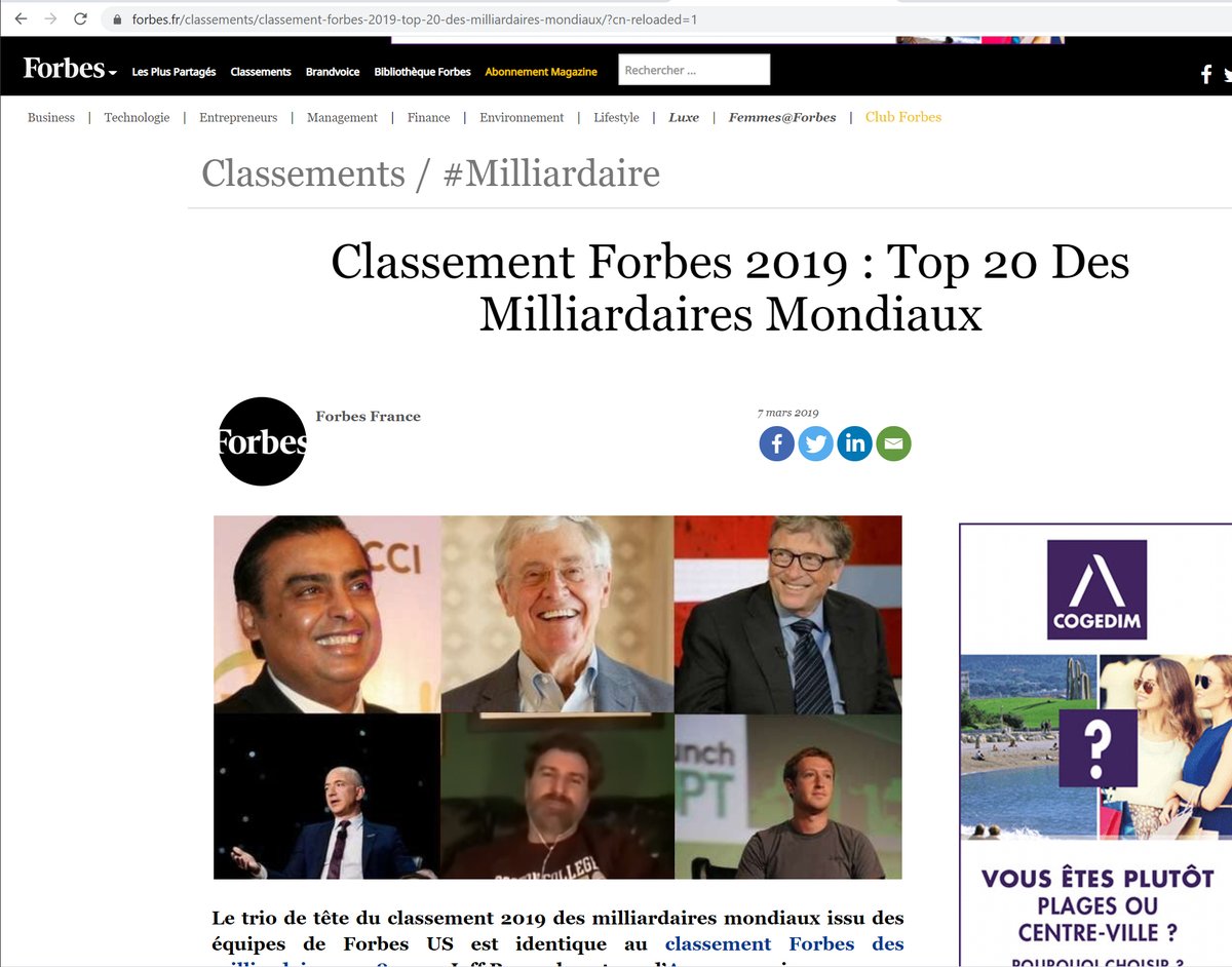 PhilSavlem's tweet photo. @JeanThomasJobin  En tout cas, selon Forbes... Pierre a raison... https://t.co/s1D5P2BN8M