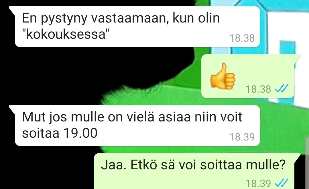 Kun 13v #jälkikasvu on omaksunut #etäily 'n, alkaa vastaukset kuulostamaan tutuilta.🙈
#etäpätevät #etänä #kokouksessa