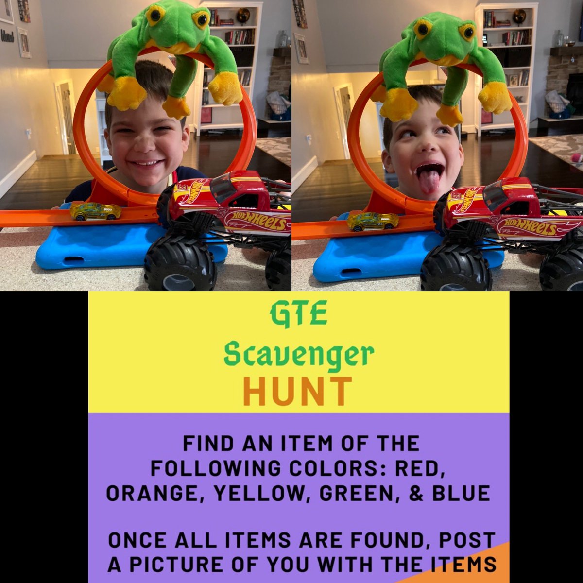 Virtual spring break! Day ONE. #keepthekidsengaged <a href="/GtePto/">GTE PTO</a>