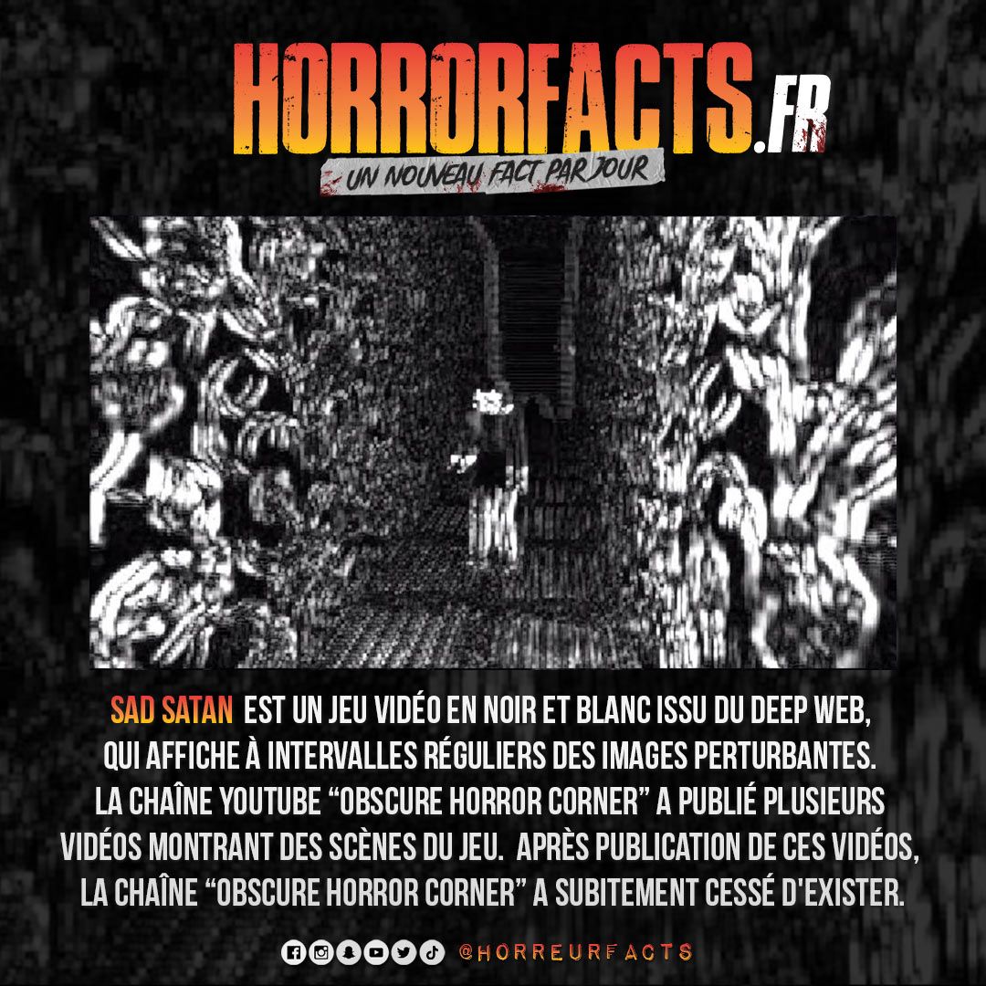 HorreurFacts's tweet photo. ... qui veut jouer ?

#sadsatan #jeuvideo #jeuxvideo #deepweb #darkweb #obscurehorrorcorner #longplay #walkthrough #youtube #lesaviezvous #horreur #horreurs #horreurfact #horreurfacts #horrorfact #horrorfacts #filmdhorreur #horreurfans #histoiredhorreur #horrorfans https://t.co/RRPcF4gDEQ