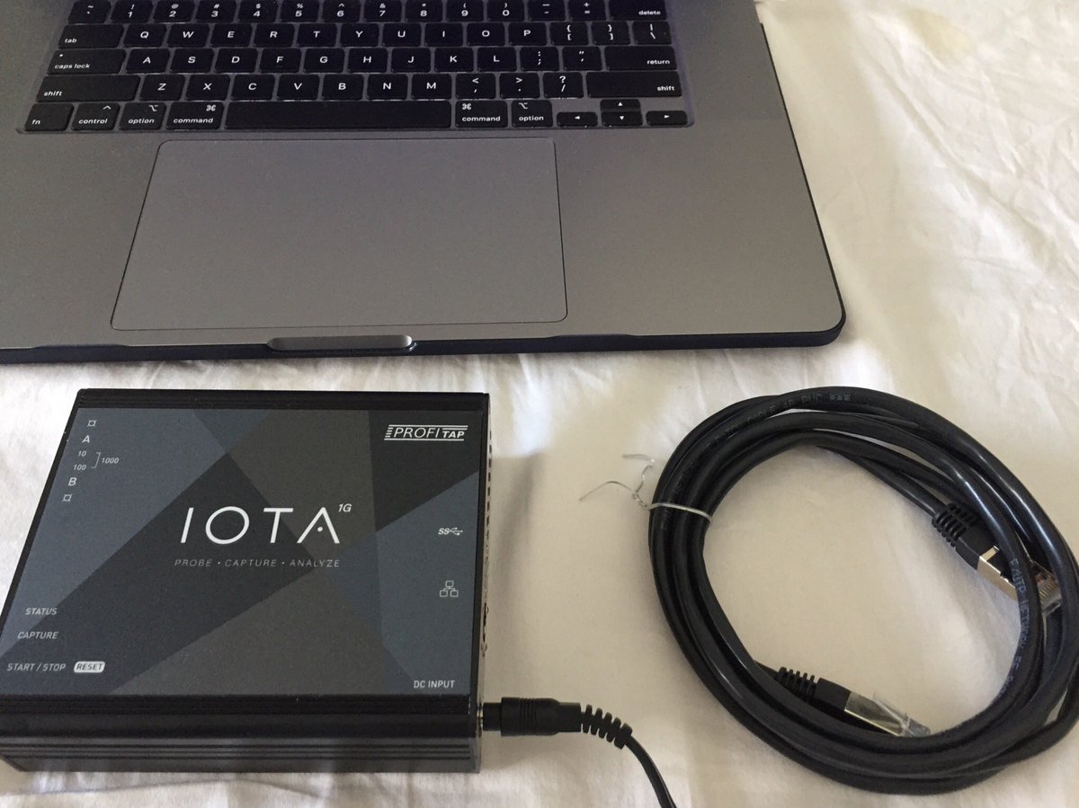 packetpioneer's tweet image. Hey packet heads! Hope everyone is staying safe, healthy, and home. Finally getting my chance to play with the IOTA today. Looking forward to seeing what I find inside (and outside) my network. #profitap