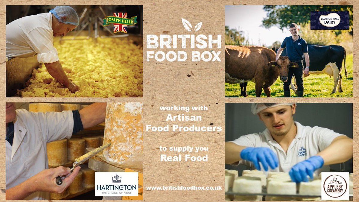 Now more than ever, as the pressure builds on small businesses each day - we are committed to championing the British artisan food producers. Together we are stronger Stay healthy John & Hannah