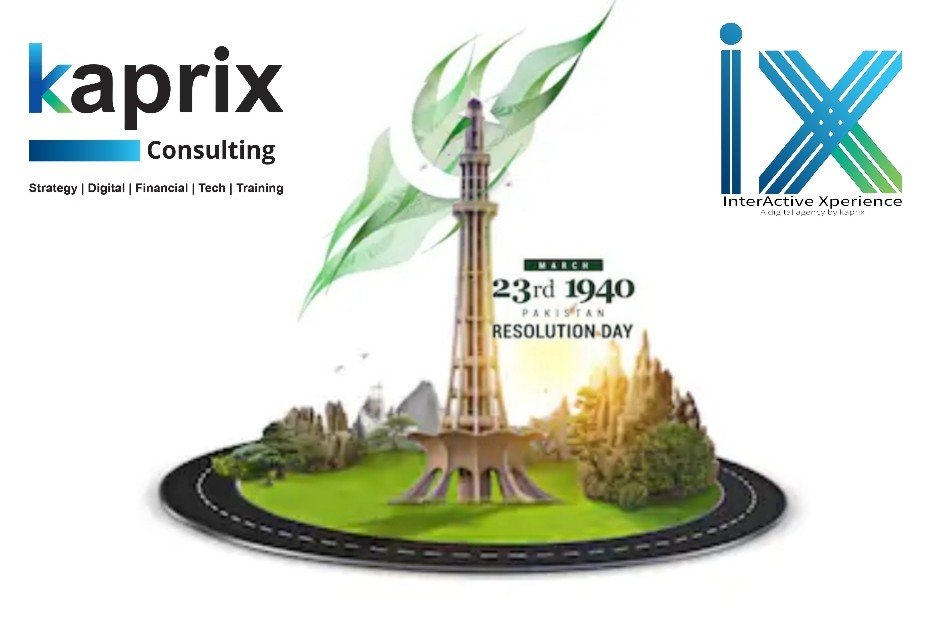 iamSohailsar's tweet photo. Always love your country! Yes, we do 💞 #Pakistan 🇵🇰 The origin of robust capabilities! #23rdMarch when we started #KaprixConsulting #InterActiveXperience https://t.co/gbUb8sD6dL