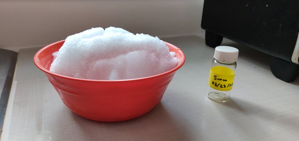 CaroCordovaEc's tweet image. So lovely to wake up and see again snow, a white pure sheet covering my enchanted forest. Plus, one more sample to my collection of Spring water samples 👩🏻‍🔬👀💪#BackyardScience #SoloExperiment #IsotopesRock #physicallyisolated Stay tuned, about this project 💦🌱🔬