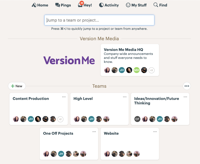 MeetVersionMe's tweet photo. How does your company organize its work? At VMe, we rely on Basecamp - an awesome platform for organizing communication, planning tasks and laying out different projects!

Want to get in on our work? Fill out this quick questionnaire and let's get started! https://t.co/rFORYIAwDx https://t.co/YyA6Qo7IC8