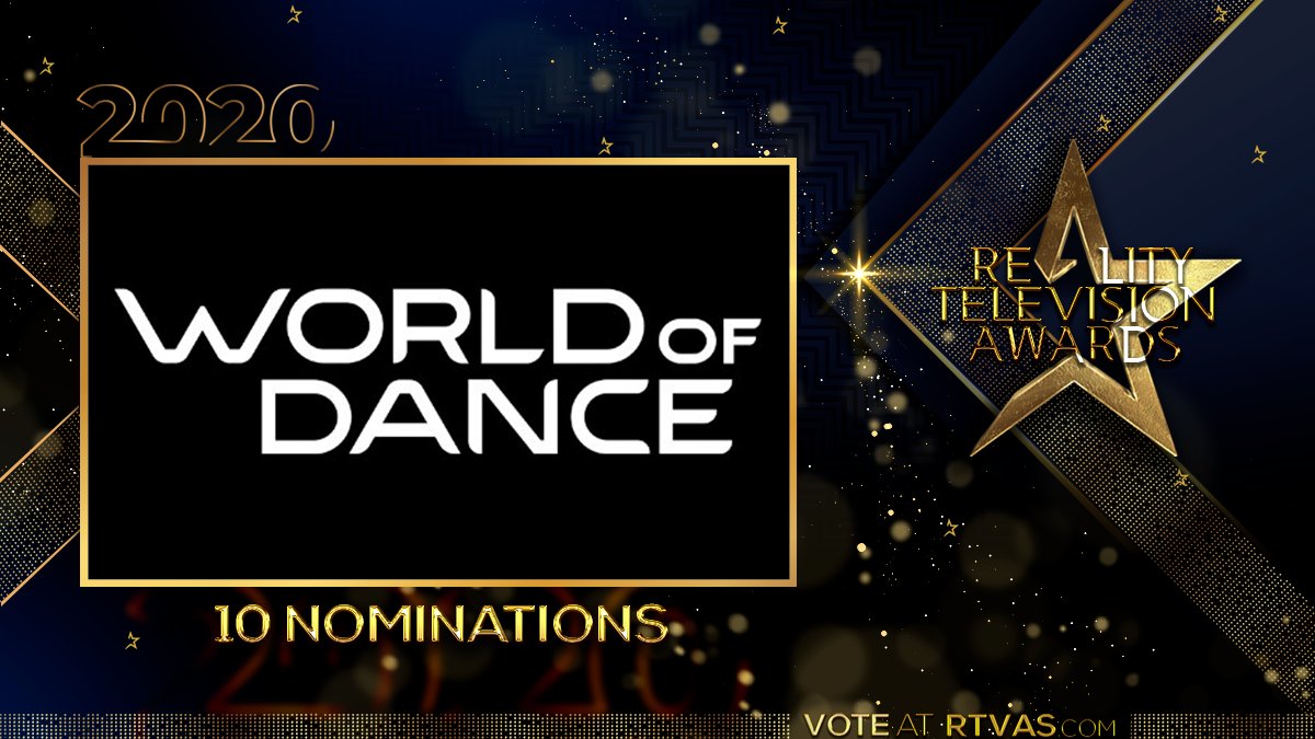 RealityAwardsTV's tweet photo. Congrats to @worldofdance on their @RealityAwardsTV nomination for #DynamicCastNew. Vote daily for them at https://t.co/iCJixQFDsj through May 8th. @nbc @WorldOfDanceFan @JLo @NeYoCompound @derekhough https://t.co/jdZ0cVmoFy