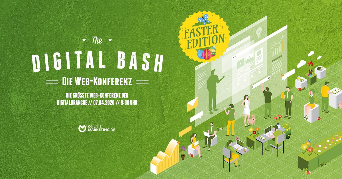 Gleich geht es los! The Digital Bash - Easter Edtion 🎉🐰 Wir sitzen schon auf heißen Kohlen und freuen uns auf spannende Vorträge mit Speakern von @factora_agency <a href="/adagents/">ad agents - Online & Performance Marketing</a> @movingimage_com <a href="/Outbrain/">Outbrain</a> <a href="/artaxogmbh/">artaxo GmbH</a> 

#digitalbash20 #easteredtion