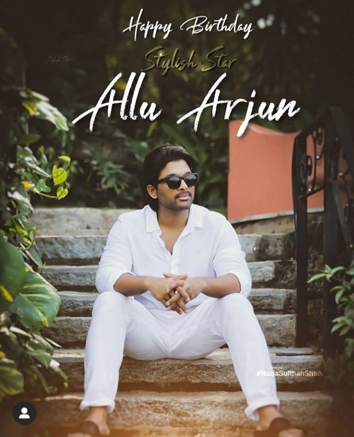  Advance happy birthday to   ALLU ARJUN Anna  