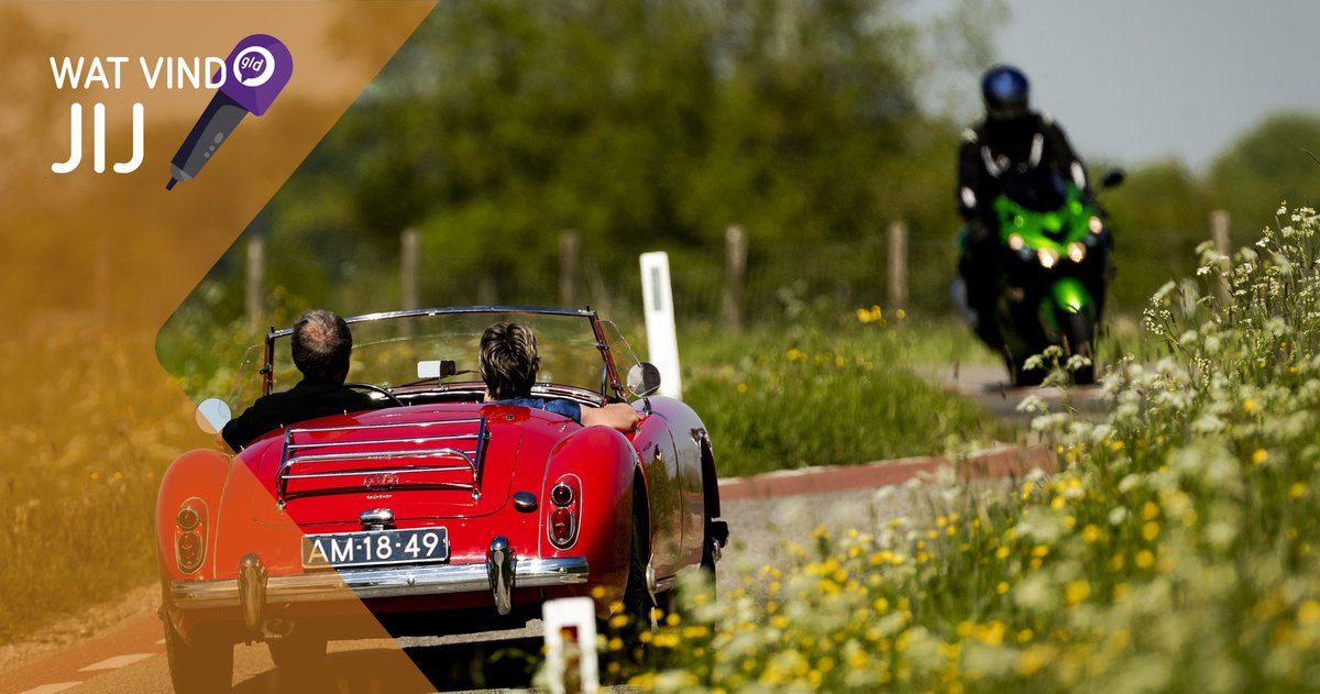 OmroepGLD's tweet photo. Wat vind jij: Motorrijders en wielrenners moeten vanwege corona niet op toeristische plekke… https://t.co/WJRfrfgc1I https://t.co/JNup8UEasW