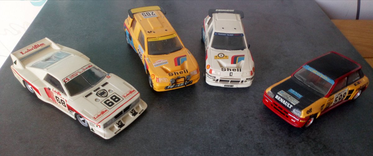 Another 1/43 Heller #plastickit. This time a Lancia Rally Car & the Rally Collection #virtualmodelshow @cjhm_models @DiecastAddicts @WeLoveDiecast @Collectomaniac3 @Banjoman2011 @thespafixer @Cooldudehicks @LittleJohn_MD @SharpbluePix @CCCuration @YesterdaysDrive @marcus_t_ward