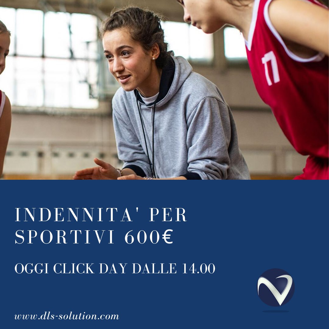 dls_solution's tweet image. Oggi click day per collaboratori #sportivi.

dls-solution.com/news/indennita…