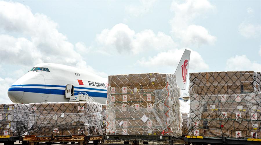 PDChina's tweet photo. As of April 5, China has sent 302 charter flights carrying more than 110 medical professionals and 4,715 tonnes of emergency supplies to support global anti-epidemic efforts, according to civil aviation authorities. https://t.co/BZQFB5YdS5
