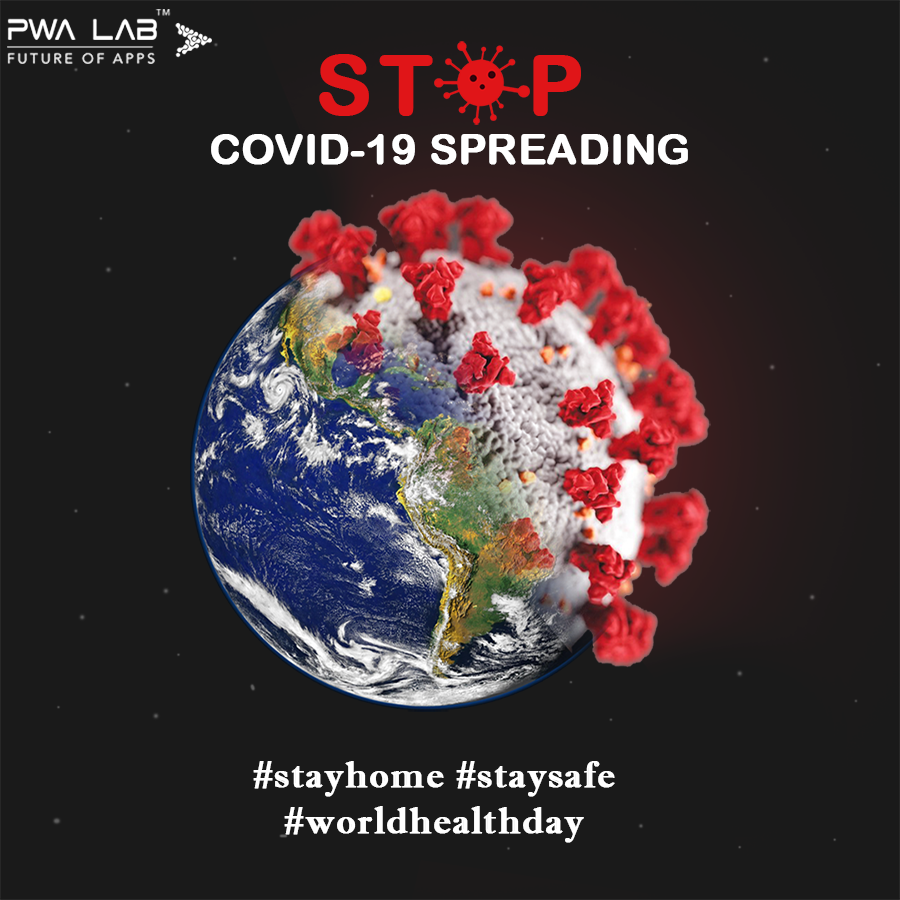 pwalabllp's tweet photo. Let's stay strong and fight this virus together....!!
.
.
#COVID-19 #coronavirusindia #Quarantine #Corona #stayhome #staysafe #fightvirus #worldhealthday #pwa #PWAdevelopers #PWAdevelopmentcompany #webdeveloper https://t.co/7aboj62u8D
