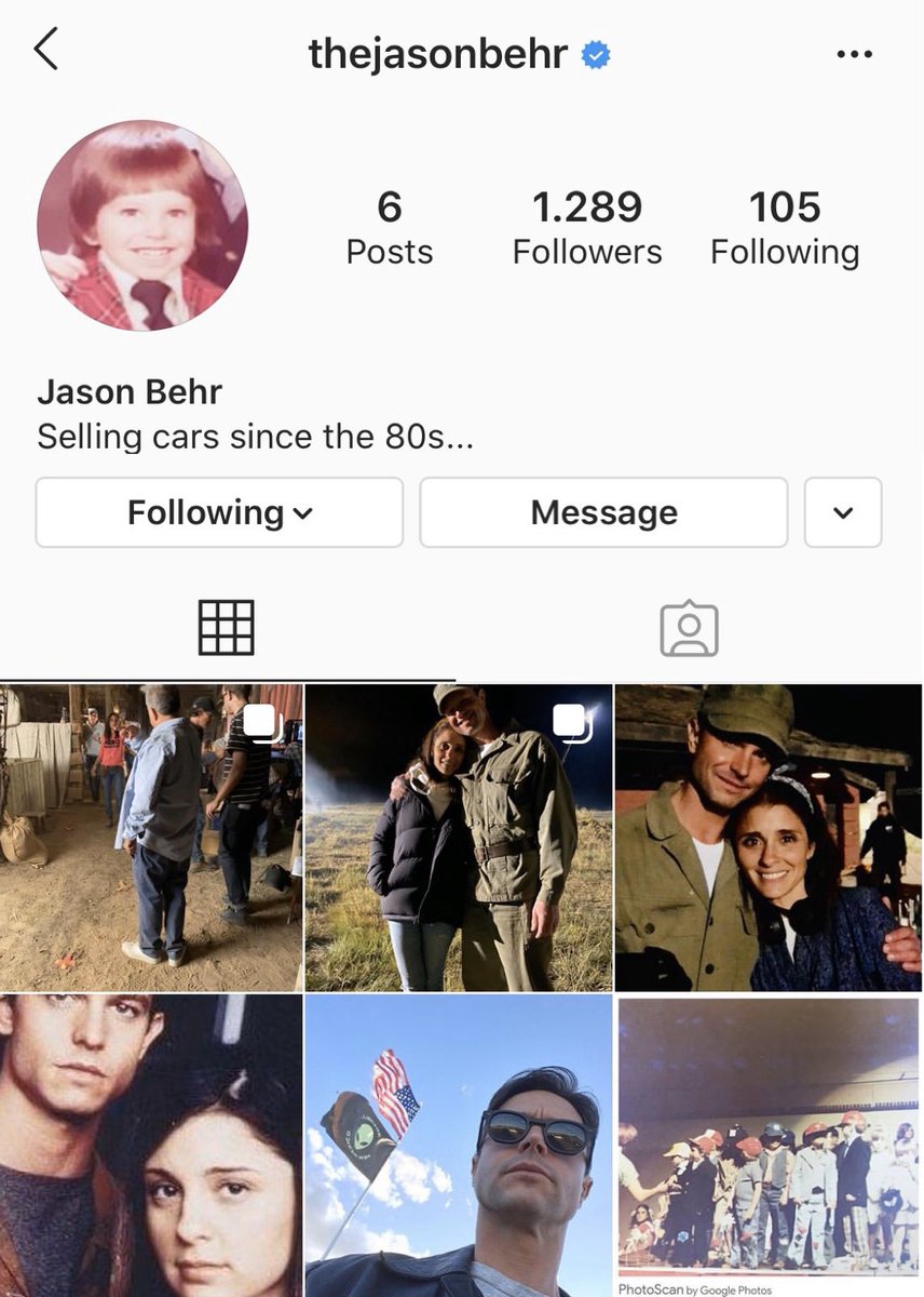 JasonBehrOrg's tweet photo. #JasonBehr got verified on Instagram!
#Roswell #RoswellNM #RoswellNewMexico https://t.co/FZp1ZAUluI