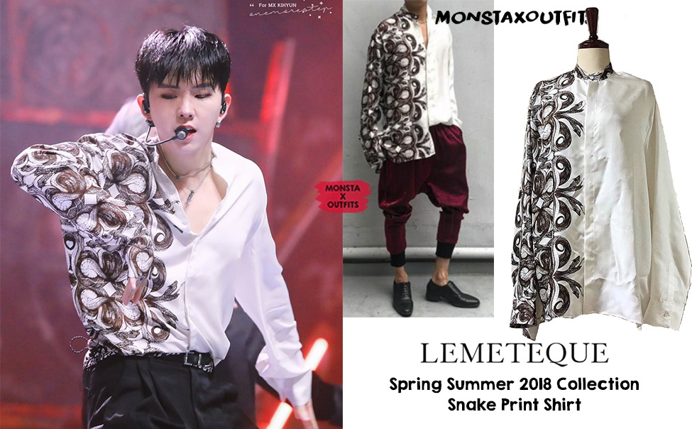 MonstaX_Outfits's tweet photo. Kihyun X LEMETEQUE SS18
191116 2019 #VLIVEAWARDS
#VHEARTBEAT

© onemorestep1122 

#몬스타엑스 #MONSTA_X #기현 
#Kihyun #MX_O_KH #キヒョン
@OfficialMonstaX https://t.co/dMI5MbpQyg