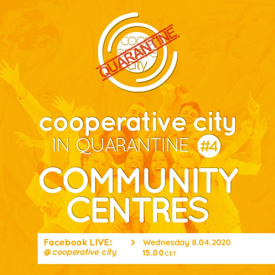 ACTiveNGOs's tweet photo. On 08.04.2020 @CooperativeCity  will host municipal officers and activists from six cities of the @URBACT  @ACTiveNGOs network who work on stronger building civil ecosystems to find out about how they have responded to the COVID-19 crisis. 

@URBACT_LV  @NVOnams https://t.co/DHkTvs27UG