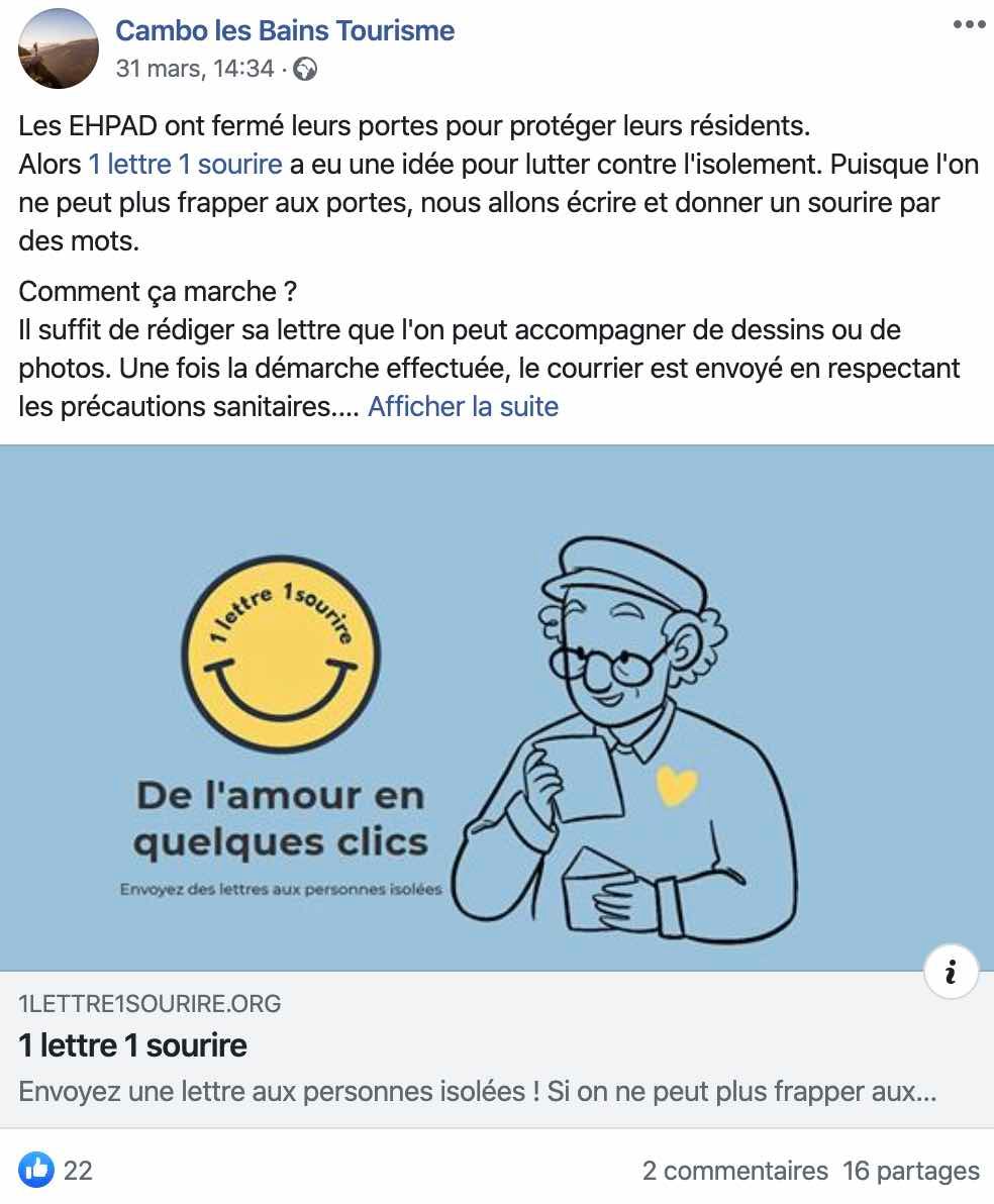 JeanLucBoulin's tweet photo. De superbes initiatives des offices de tourisme : Animer ses réseaux sociaux en période de confinement | https://t.co/6Q7mkJb7Gz https://t.co/TaUquJX91d https://t.co/3AaNNmONMQ