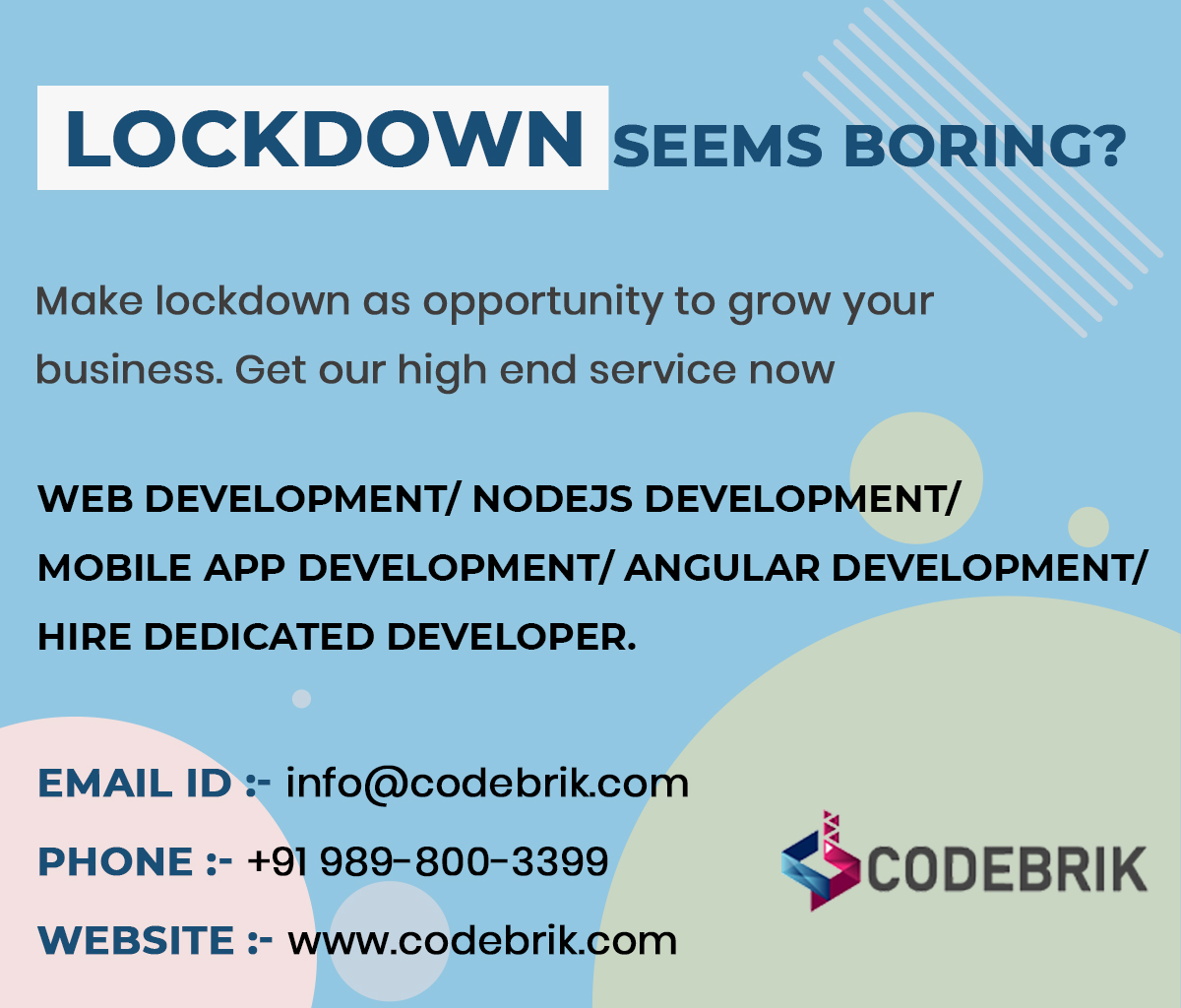 codebrik's tweet image. We build responsive websites, which are not only fully functional but also to attract the potential clients. codebrik.com #webdevelopmentservices #webdevelopmentcompany #webdevelopmentagency #webdesignagency #softwaredevelopmentcompany #webdesigning